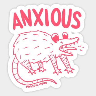 ANXIOUS Sticker